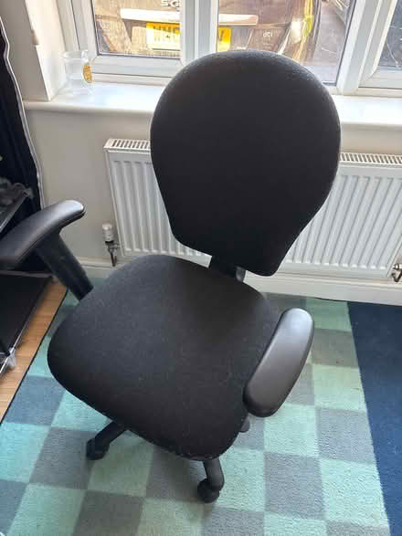 Photo of free Black office chair (Trowbridge BA14) #1