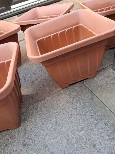 Photo of free 6 Square planters + 1 Bulb Planter (Kimberley NG16) #2