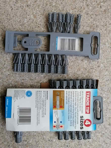 Photo of free Plasterboard Wall Plugs (Wolverhampton (WV10)) #2