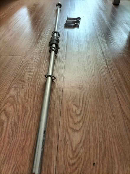 Photo of free Matt chrome curtain pole (Wollaton NG8) #2