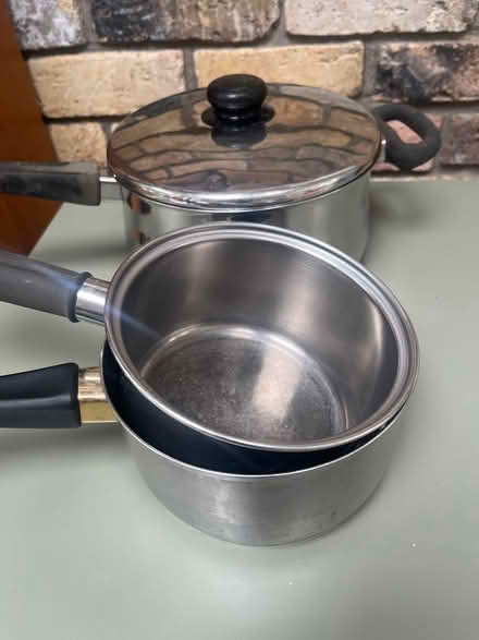 Photo of free 3 saucepans (Dundrum) #1