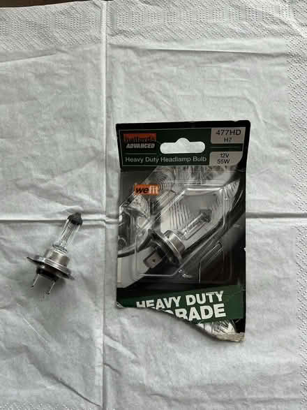 Photo of free H7 headlamp bulbs (Merchiston EH10) #1