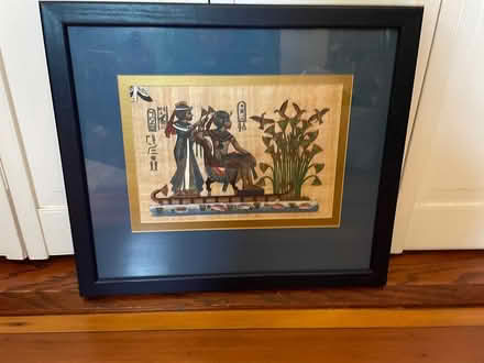 Photo of free 2 framed Egyptian art (Brookline) #3
