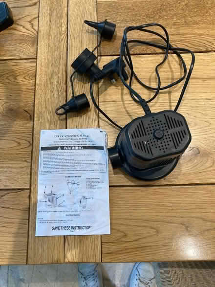 Photo of free Electric air pump (North Ascot SL5) #1