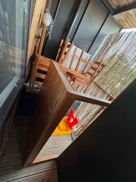 Photo of free Dining table and 4 chairs (West Hampstead NW6) #1