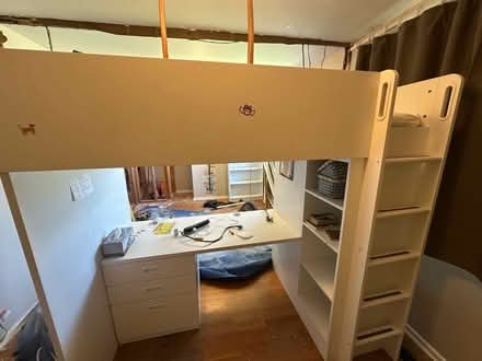 Photo of free IKEA bunk bed desk combo (Crestview, off viewmount) #2