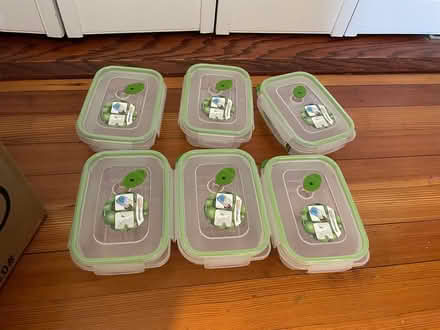Photo of free 6 tupperware with vent lids (Brookline) #2