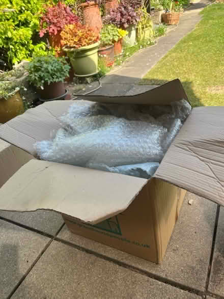 Photo of free Box of bubble wrap oddments (OX11 South Moreton, Didcot) #1