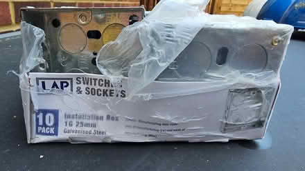 Photo of free Socket installation boxes (Wigmore, Gillingham) #1