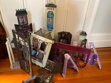 Photo of free Monster High castle and dolls (Brookline) #1