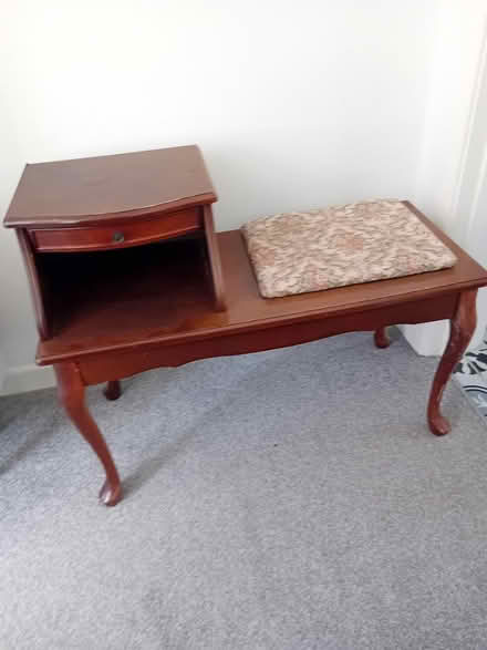 Photo of free Vintage telephone table (Blandford DT11) #1