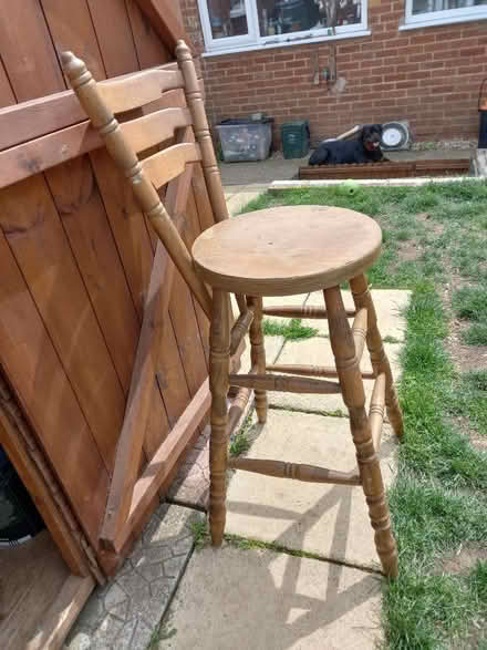 Photo of free Bar stool style chair (Gunby NG33) #2