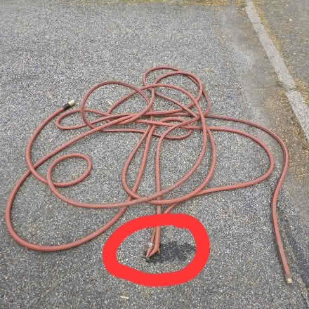 Photo of free used broken garden hose (Elmvale acres, Lynda lane park) #1