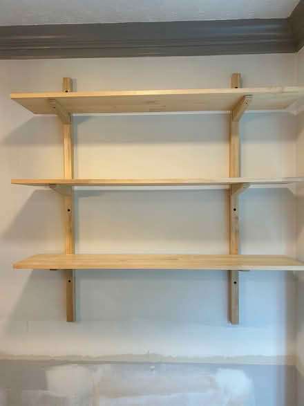 Photo of free Wood shelves x2 (Brookeville -Georgia/Gold Mine) #1