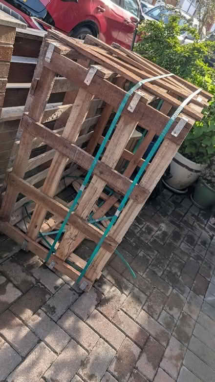 Photo of free Large Paving box crate- good for allotment (The Camp AL4) #1