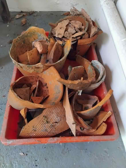 Photo of free Broken Terracotta Pots (Andover SP10) #1