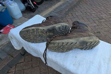 Photo of free Pair of Stanley steel toe cap boots, size 11, almost new (Old Basing RG24) #3