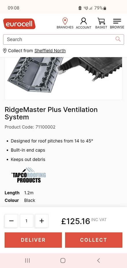 Photo of free Ridgemaster ventilation (Stannington S6) #1