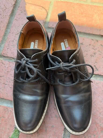 Photo of free Black dress shoes size 2 (Bascom/Union Campbell) #1