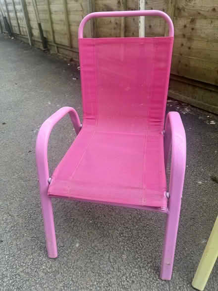Photo of free Two children’s garden seats (Combe Down BA2) #3