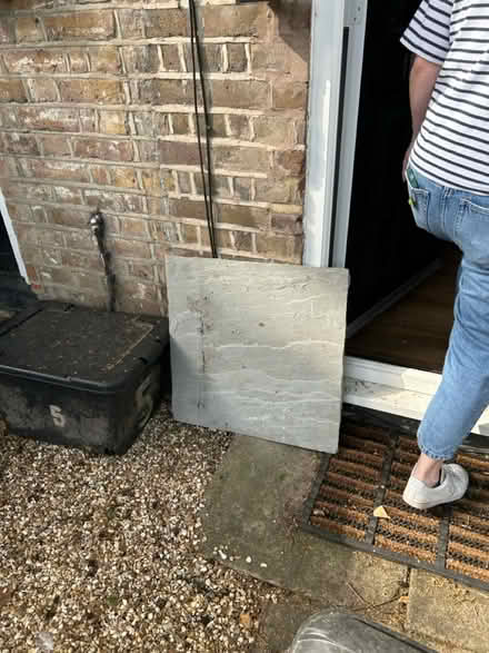 Photo of free Patio slabs (Hp10 9tb) #4