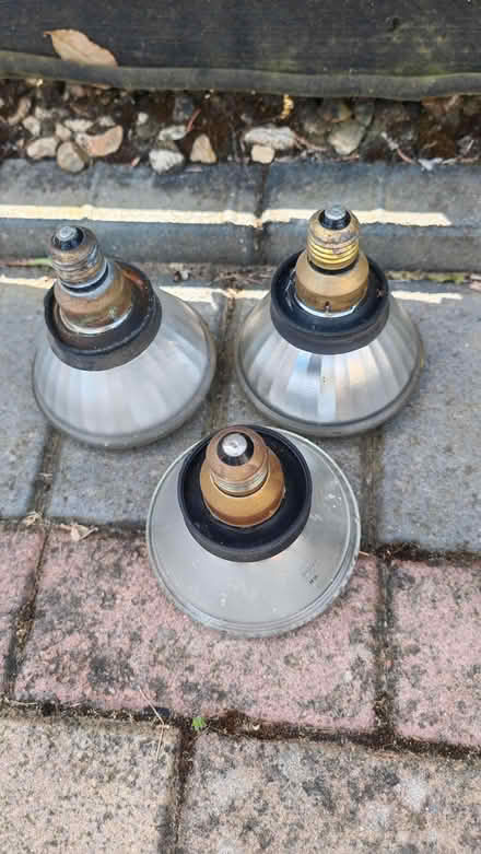 Photo of free PAR38 halogen spotlight bulbs with an E27 base (Woodley RG6) #1