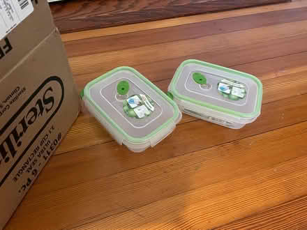 Photo of free 6 tupperware with vent lids (Brookline) #3