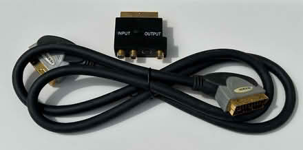 Photo of free Scart cable & adapter (Oxenholme LA9) #1