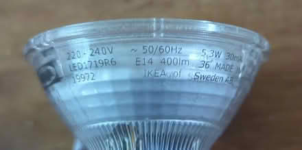 Photo of free E14 240v LED Spotlight Bulb (Gleadless S14) #2