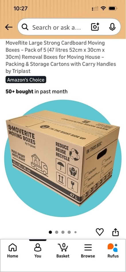 Photo of free 4 x cardboard packing boxes (OX2 Norham Manor) #2