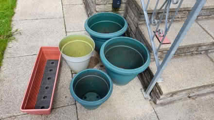 Photo of free Five garden pots (Garstang) #1