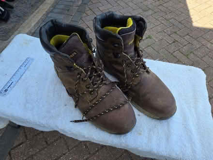 Photo of free Pair of Stanley steel toe cap boots, size 11, almost new (Old Basing RG24) #2