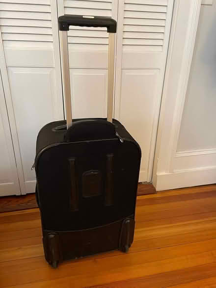 Photo of free black 2-wheeled suitcase (Brookline) #4