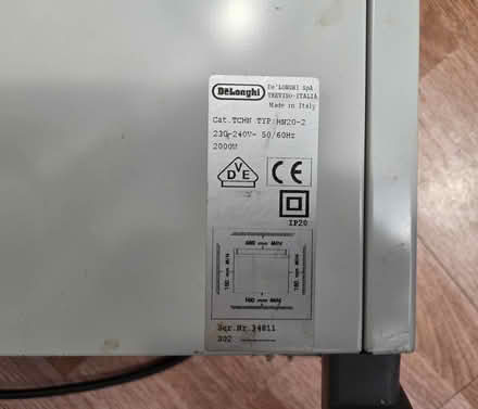 Photo of free Delonghi Electric Heater (Aldershot GU12) #2