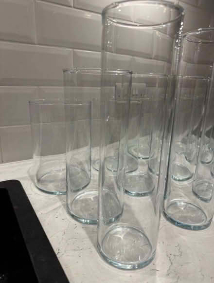 Photo of free 4 Sets of Glass Candle Holders – 3 Sizes (IKEA) (Barons Court W6) #1