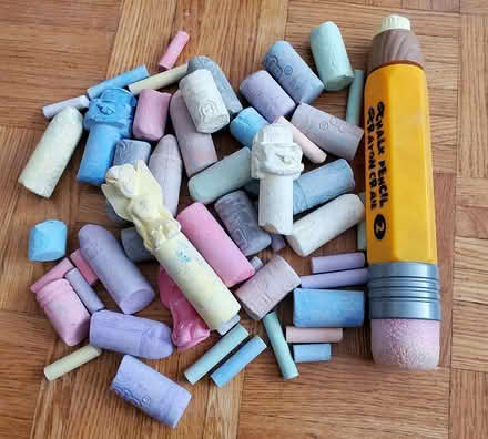 Photo of free Kid's play chalk (Near Experimental Farm) #1