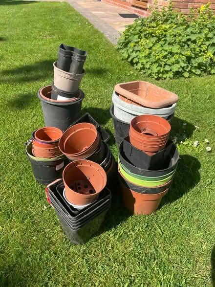 Photo of free Garden plant pots non decorative (Heswall CH60) #3