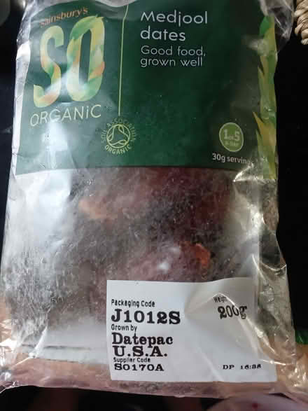 Photo of free frozen organic Dates (fruit) (Lewisham SE13) #1
