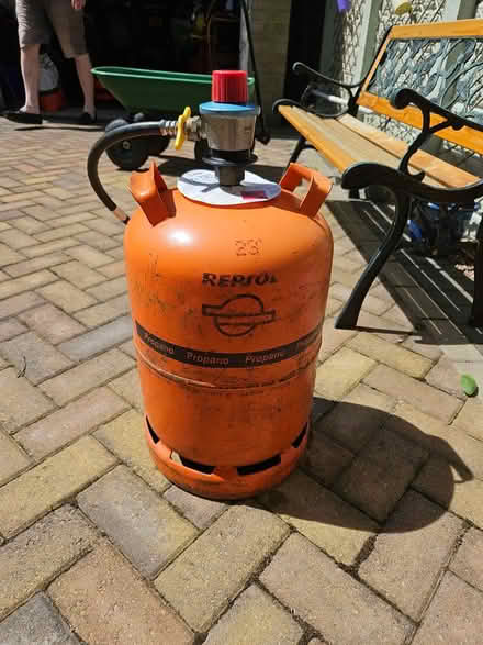 Photo of free Repsol Propane Cylinder 13.3kg (Ibstock LE67) #1