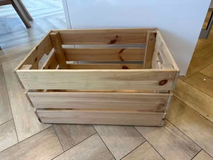 Photo of free IKEA wooden crate (Alderley Edge SK9) #1