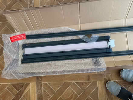 Photo of free New 247 Pleated Blind Taupe Colour (Holland Park W11) #3