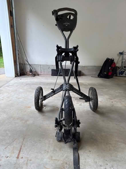 Photo of free Three wheel golf push cart (Groton, near Lawrence Academy) #1