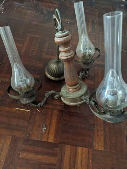 Photo of free Vintage gas light effect light fitting (Cassington OX29) #1