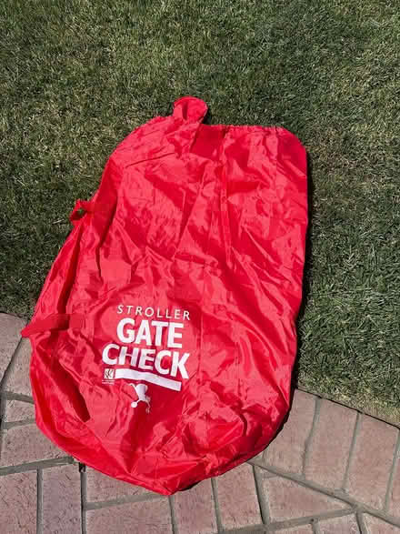 Photo of free Gate check bag for stroller (Bascom/Union Campbell) #1
