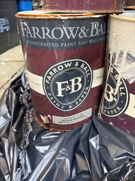 Photo of free Farrow and Ball paints (Mortlake SW13) #1