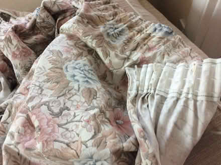 Photo of free Vintage floral curtains (Frimley) #1