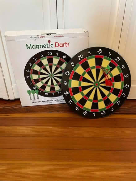 Photo of free magnetic dart board (Brookline) #2