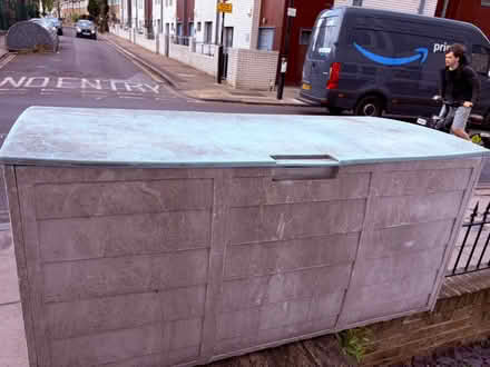 Photo of free Large plastic Storage box (Islington) #3