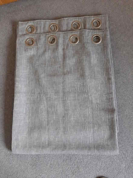 Photo of free Grey Dunelm lined eyelet curtains (Ashbourne DE6) #3