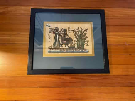Photo of free 2 framed Egyptian art (Brookline) #4